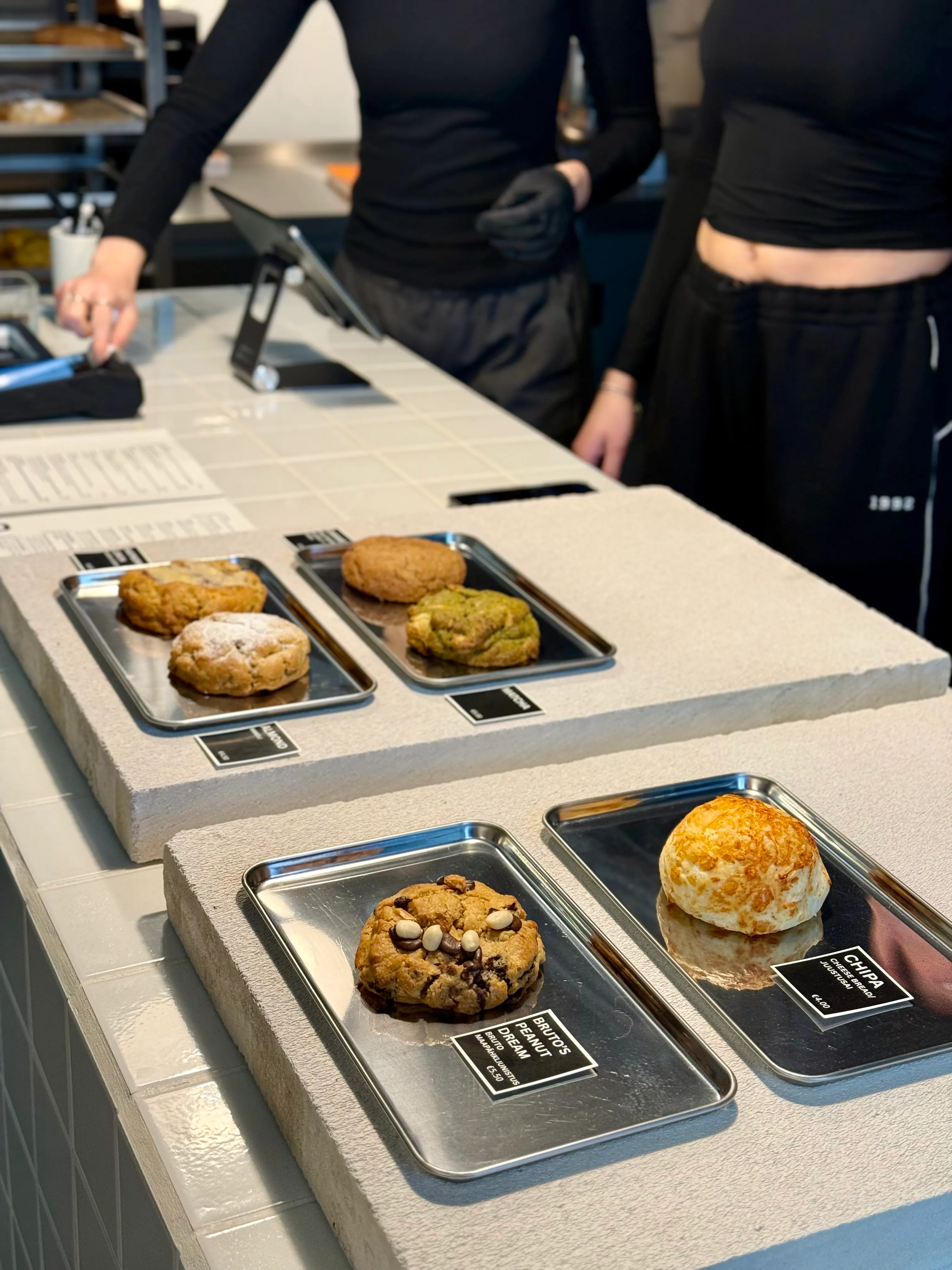 Cookies and chipa at Bruto