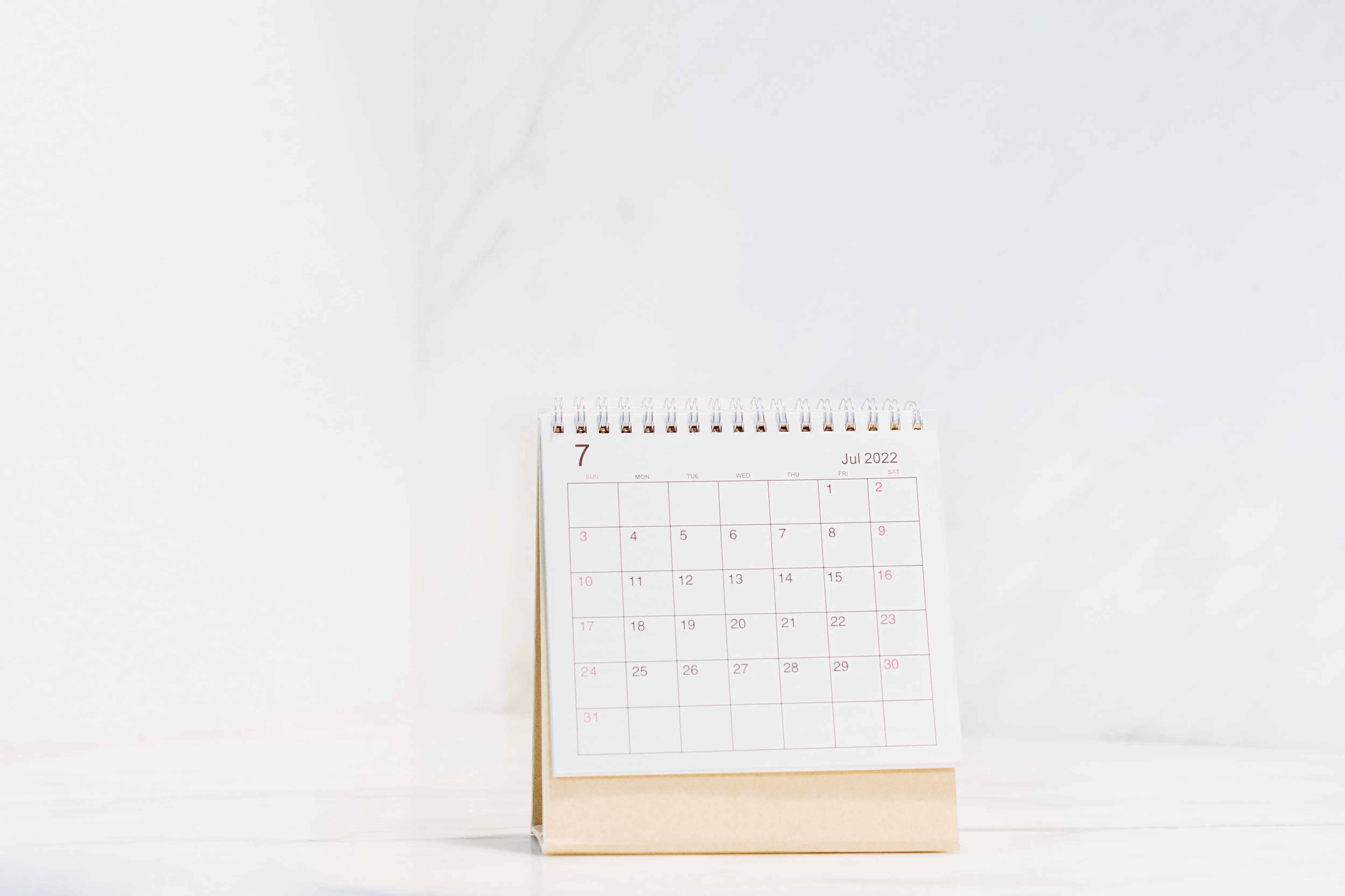 Calendar of P50