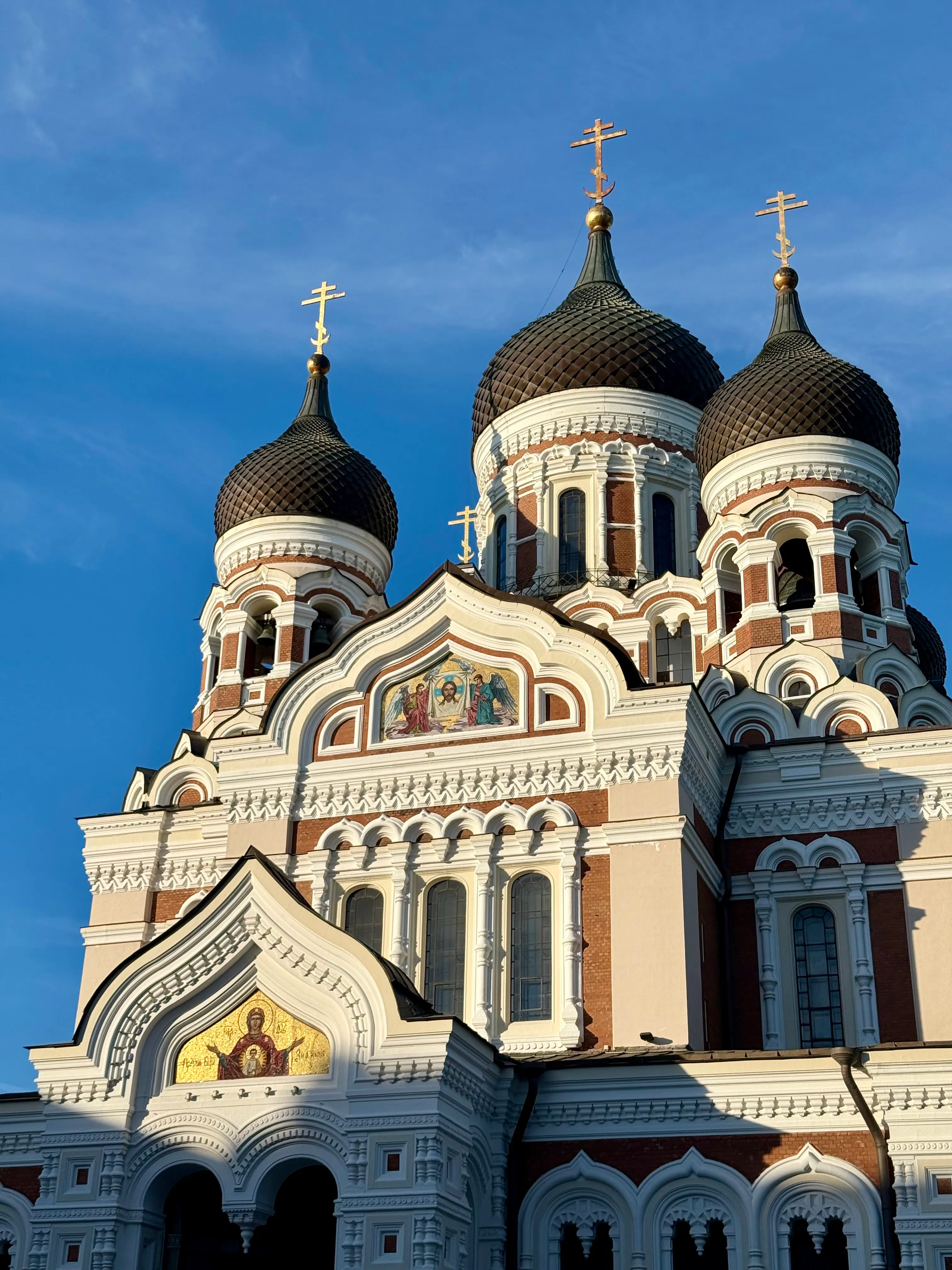 Alexander Nevsky Cathedral's onion domes