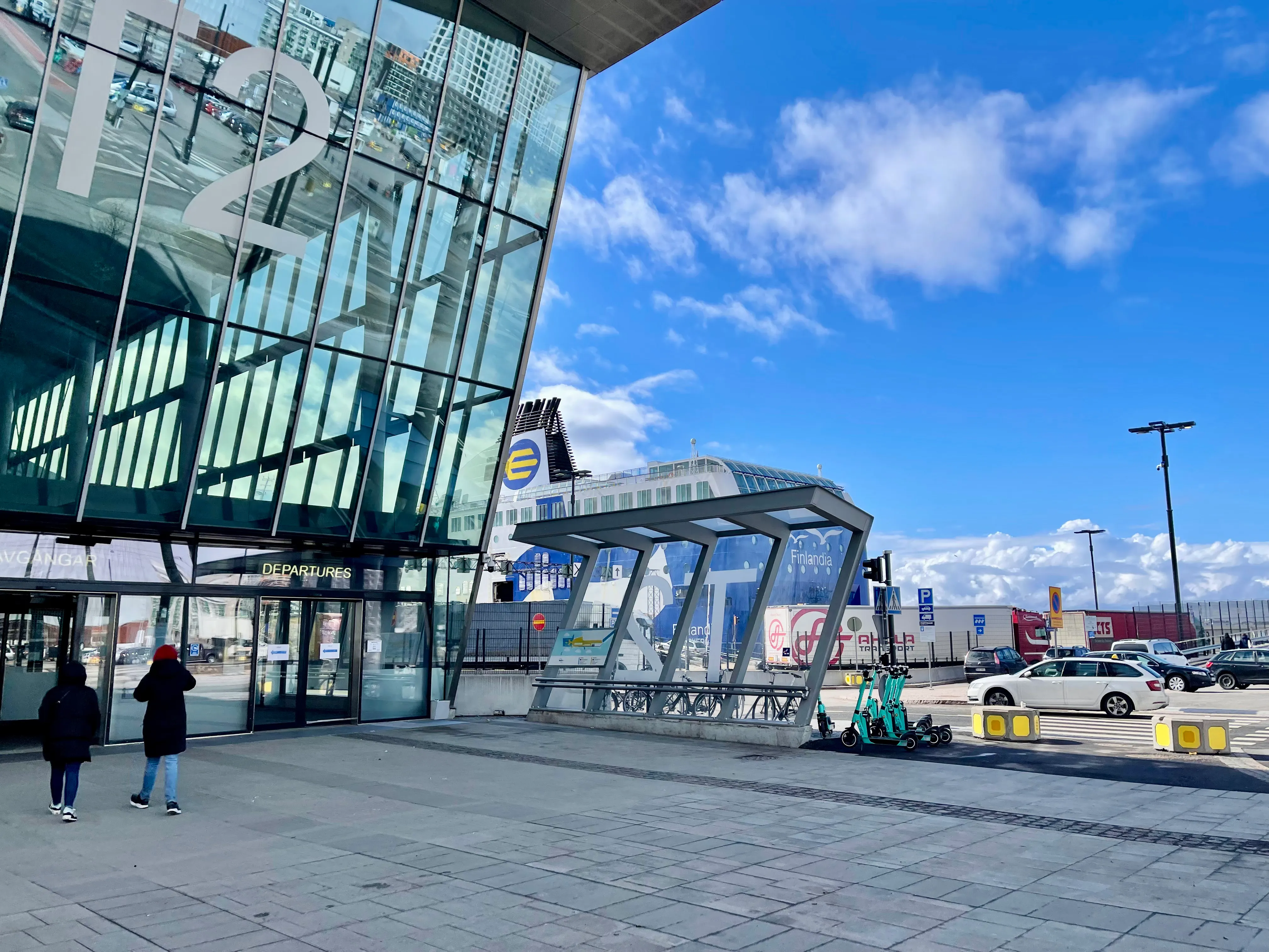 West Terminal 2, where the Tallinn ferries depart